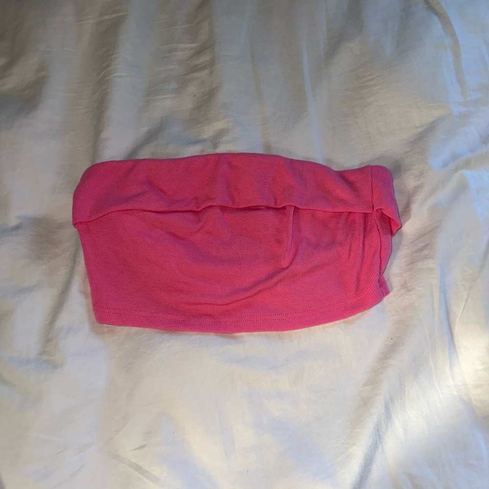 Pink Shein Tube Top